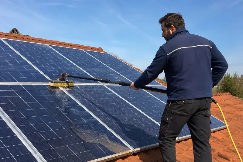Nettoyage et entretien de panneaux solaires à Sonnac